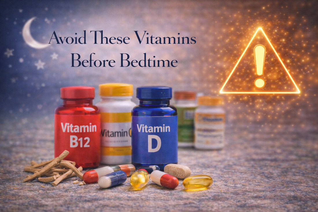 Avoid These Vitamins Before Bedtime