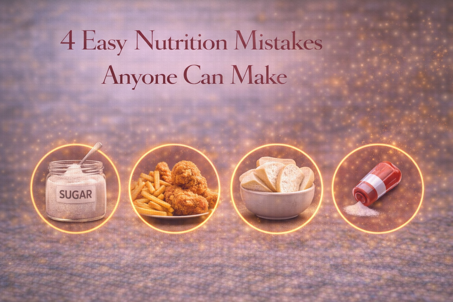 4 Easy Nutrition Mistakes Anyone Can Make