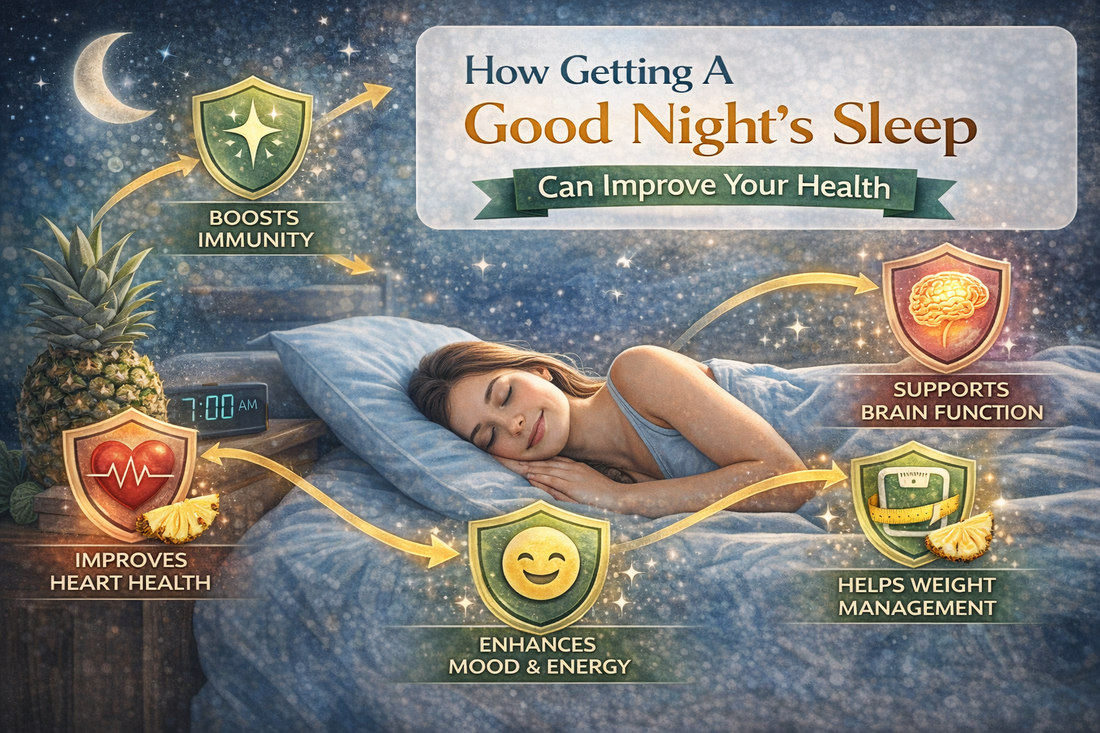 How Getting A Good Night's Sleep Can Improve Your Health