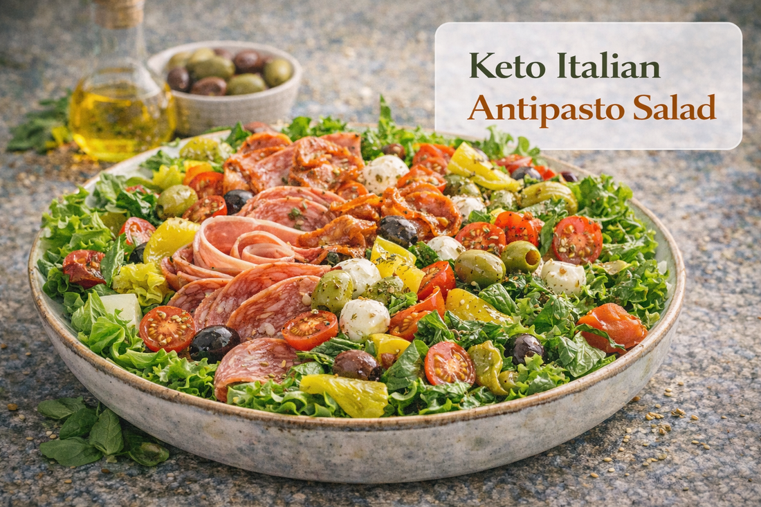 Keto Italian Antipasto Salad