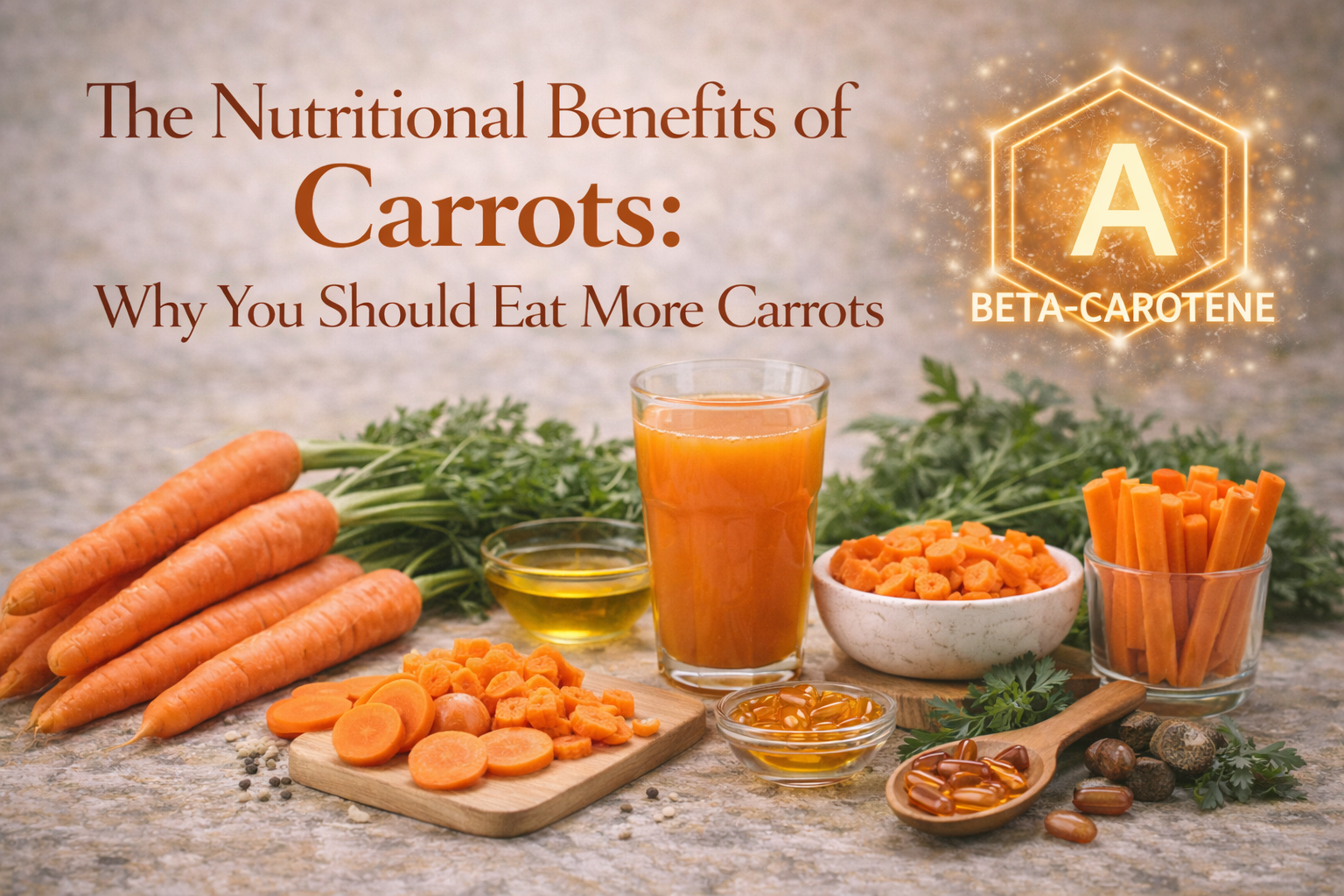 The Nutritional Benefits of Carrots: Why You Should Eat More Carrots