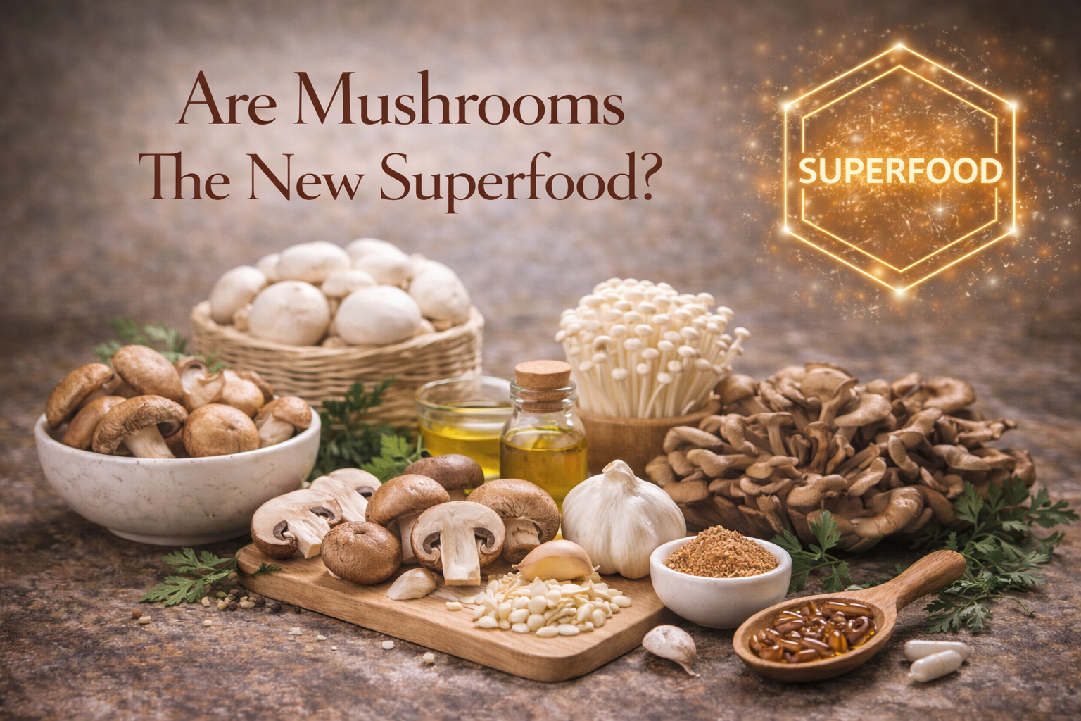 Are Mushrooms The New Superfood?